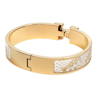 Hermès Cheval de Cœur Bandana Clic H O&P Bracelet