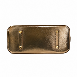 Louis Vuitton Gold Monogram Miroir Alma GM Bag