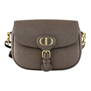 Christian Dior Dark Taupe Medium Calfskin Bobby Bag