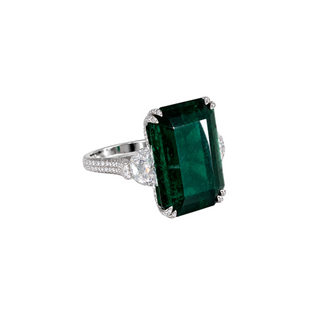 Chopard High Jewellery Emerald & Diamond Ring