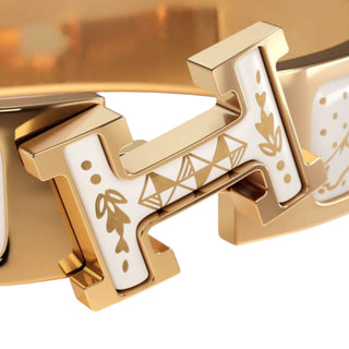 Hermès Cheval de Cœur Bandana Clic H O&P Bracelet