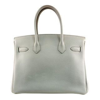 Hermès Birkin 30 Beton Togo Leather Handbag with Twilly Handles