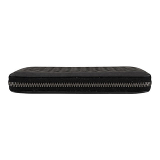 Bottega Veneta Black Intrecciato Leather Wallet