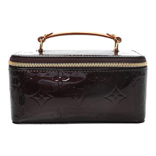 Louis Vuitton Amarante Monogram Vernis Cosmetic Case