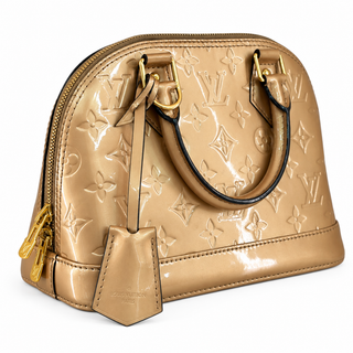 Louis Vuitton Bronze Monogram Vernis Alma BB