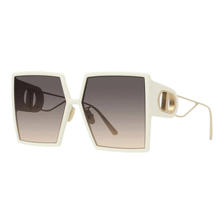 Dior 30 Montaigne SU Ivory Oversized Square Sunglasses