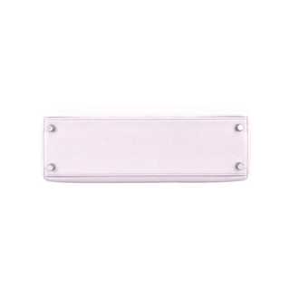 Hermès Pale Pink Kelly 32 Retourne Leather Bag with Palladium Hardware
