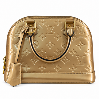 Louis Vuitton Bronze Monogram Vernis Alma BB