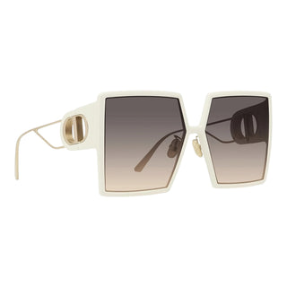 Dior 30 Montaigne SU Ivory Oversized Square Sunglasses