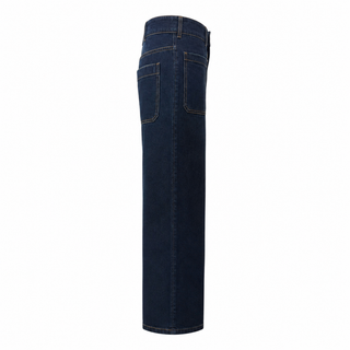 Christian Dior High-Waisted Wide-Leg Denim Jeans Size UK 8