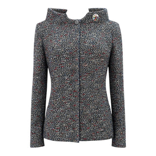 Chanel Multicolour Fantasy Boat-Neck Tweed Jacket
