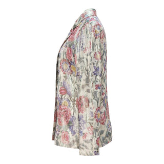 Chanel Multicolour Bloom Silk Blazer