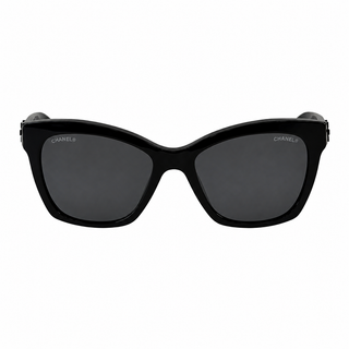 Chanel 5313 Square Sunglasses Black Acetate