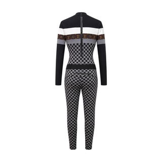 Louis Vuitton Monogram & Damier Check Long Sleeve Top and Leggings Set