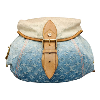 Louis Vuitton Blue Monogram Denim Sunshine Bag