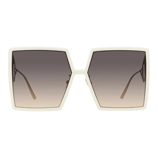 Dior 30 Montaigne SU Ivory Oversized Square Sunglasses