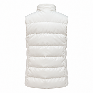Canada Goose White Quilted Puffer Vest Size M