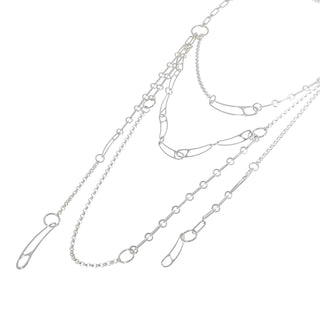 Hermès Chaîne d’Ancre Punk Long Necklace Sterling Silver 925