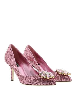 Dolce & Gabbana Jewel Sequinned Pumps