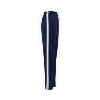 Celine Navy Straight-Leg Striped Jersey Track Pants Size M