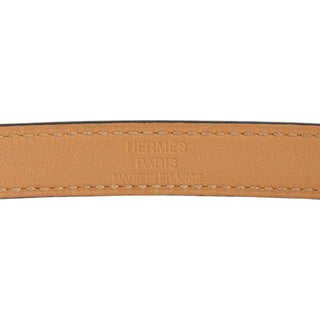 Hermès Kelly Double Tour Bracelet Vert Vertigo Swift Leather Gold Plated