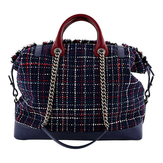 Chanel “C’est Trip” Tweed Bowling Bag Airlines Collection 2016/17