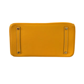 Hermès Birkin 35 Orange Sellier Epsom Leather Palladium Hardware