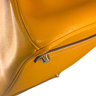 Hermès Birkin 35 Orange Sellier Epsom Leather Palladium Hardware