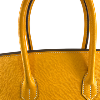 Hermès Birkin 35 Orange Sellier Epsom Leather Palladium Hardware