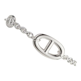 Hermes Farandole Large Model Sterling Silver Bracelet
