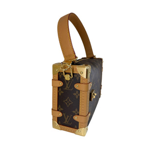 Louis Vuitton Monogram Canvas Side Trunk PM Bag