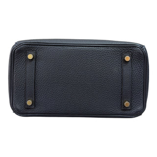 Hermès Birkin 25 Blue Abysse Togo Leather with Gold Hardware