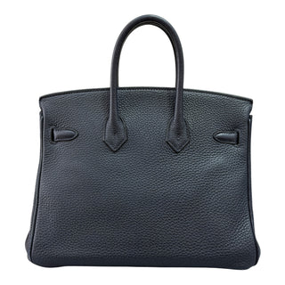 Hermès Birkin 25 Blue Abysse Togo Leather with Gold Hardware