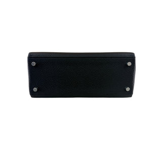 Hermès Retourne Black Kelly 25 Togo Palladium Hardware