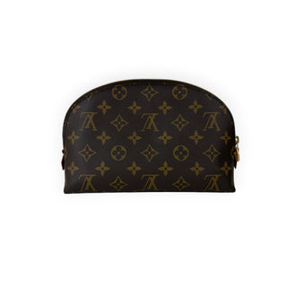 Louis Vuitton Brown Monogram Canvas Cosmetic Pouch