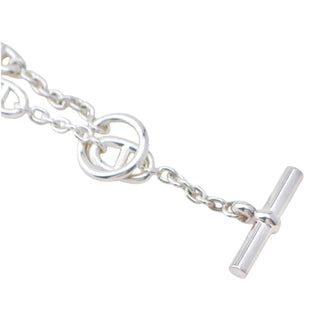 Hermès Farandole Long Necklace 120 in Sterling Silver