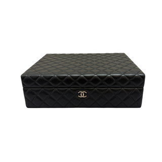 Chanel Black Quilted Lambskin Success Story Set of 4 Mini Bags with Trunk