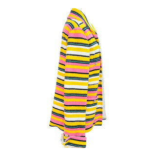 Chanel Multicolor Stripe Terry Cloth Jacket