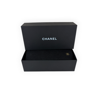 Chanel Gold Pearl Embellished Oval Sunglasses