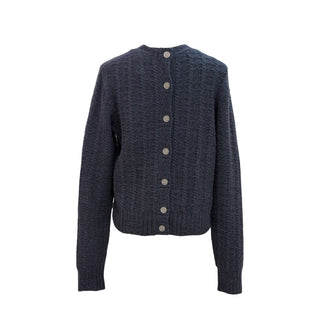 Chanel Cashmere & Wool Cable Knit Cardigan