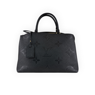 Louis Vuitton Black Monogram Empreinte Grand Palais Tote Bag