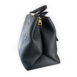 Louis Vuitton Black Monogram Empreinte Grand Palais Tote Bag