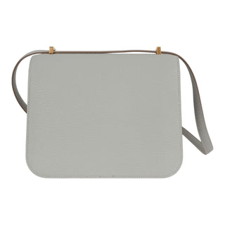 Hermès Constance 18 Moroir Gris Perle Mysore Leather Bag with Brushed Gold Hardware