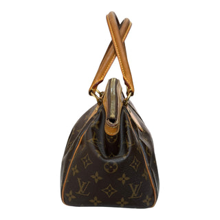 Louis Vuitton Tivoli PM Monogram Canvas Top Handle Bag with Vachetta Leather Trim