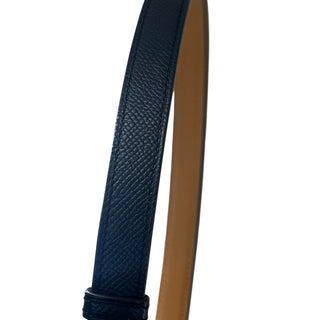 Hermès Kelly 18 Dark Brown Epsom Leather Belt