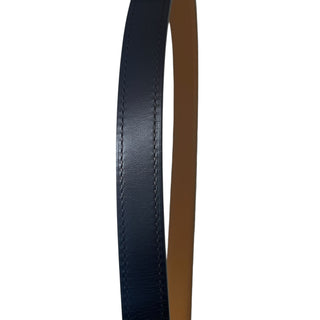 Hermès Kelly Black Leather Gold Hardware Belt