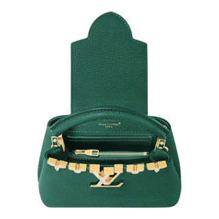 Louis Vuitton Capucines Mini Taurillon Leather Top Handle Bag