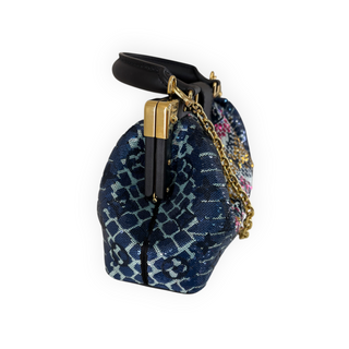 Louis Vuitton Multicolor Sequin Monogram Leather Handle Handbag