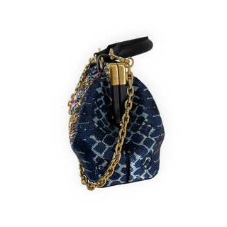 Louis Vuitton Multicolor Sequin Monogram Leather Handle Handbag