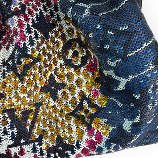 Louis Vuitton Multicolor Sequin Monogram Leather Handle Handbag